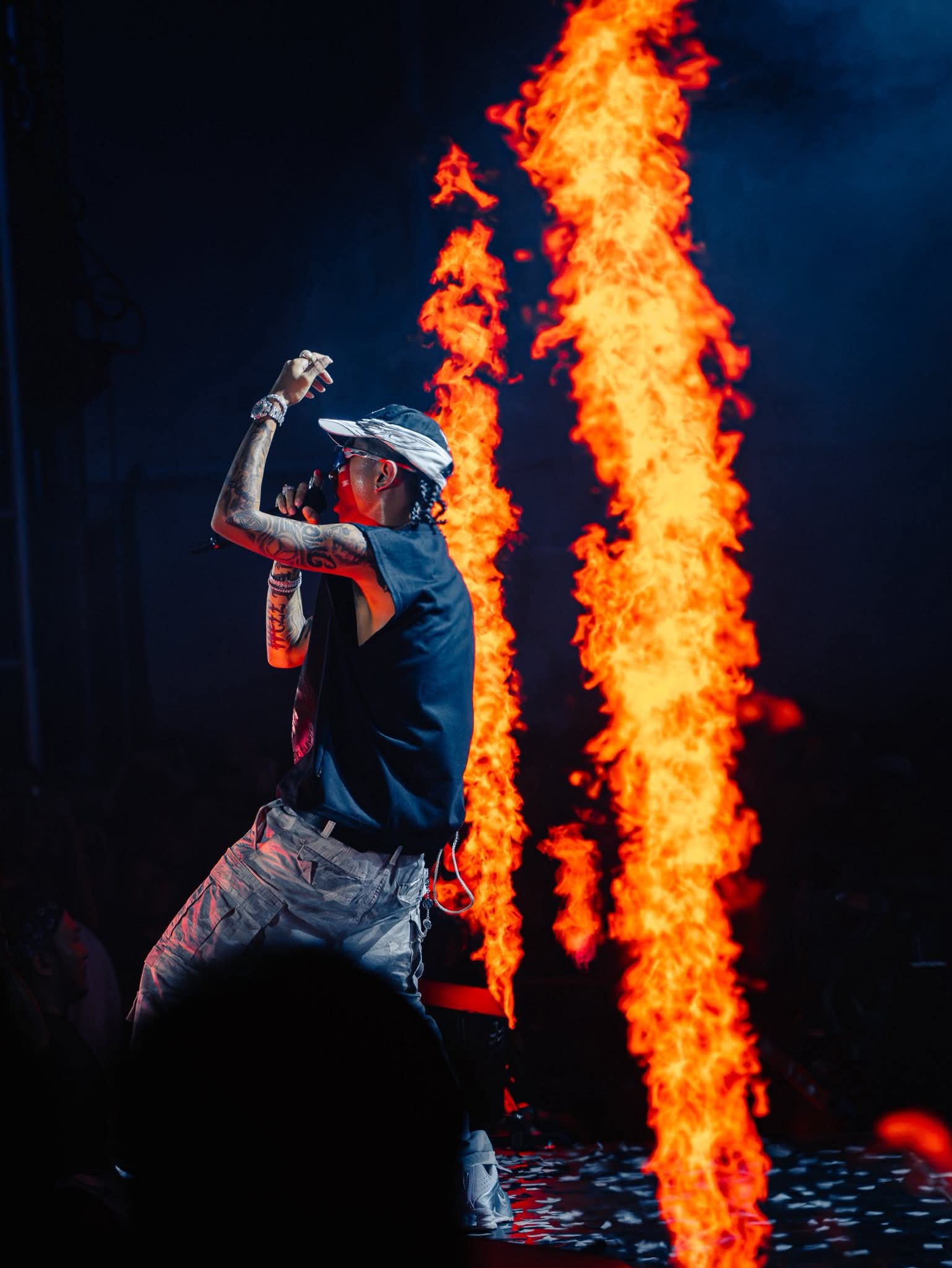 Fire stage